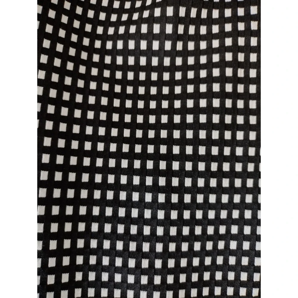 Express Columnist Black & White Plaid Dress Pants Women's Size 4 (4R) Pre-owned